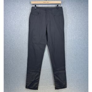 Hot in Hollywood Pants Womens Size 6 Black Cotton Blend Sparkle Stretch 5-Pocket